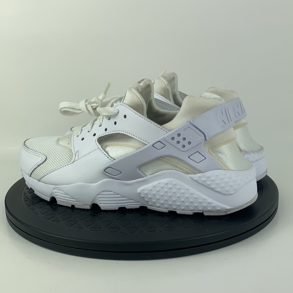 Nike Air Huarache Run GS White Running Shoes 654275-110 Women's Size 8.5 (7Y) - Picture 7 of 12